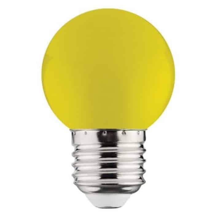 Лампа-куля HOROZ ELECTRIC SMD LED 1W E27 105 Lm 220-240V Жовтий (001-017-0001-020) Лампа-куля HOROZ ELECTRIC SMD LED 1W E27 105 Lm 220-240V Жовтий (001-017-0001-020)
