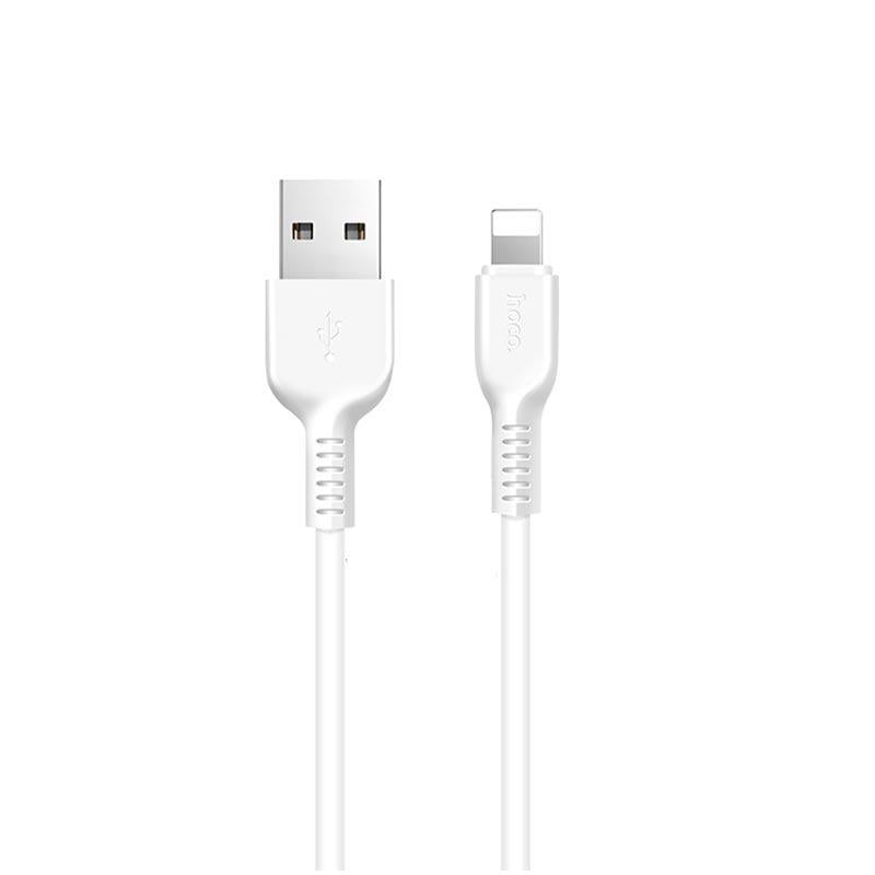 Кабель Hoco USB lightning X13 2,4 А 1 м Білий (609713)