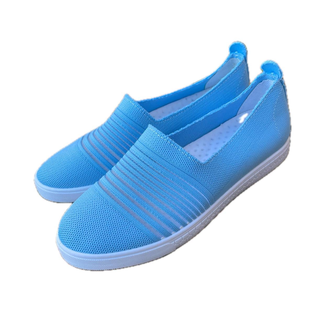 Мокасины женские текстильные Canoa р. 39 Голубой (15)