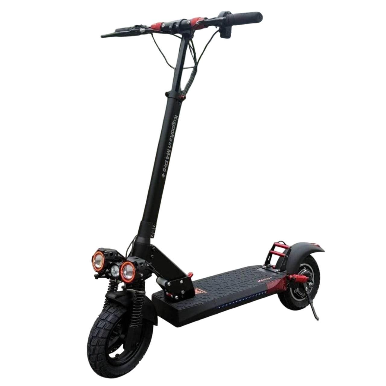 Электросамокат KugooKirin M4 PRO Plus 1000W 23Ah NFC ключи 3 фары