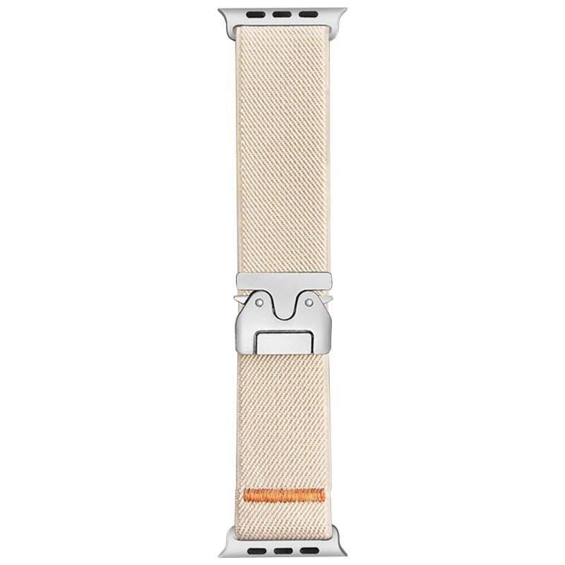 Ремінець Nylon New Design для Apple Watch 42/44/45/46/49 мм Antigue White (00000075857_1)