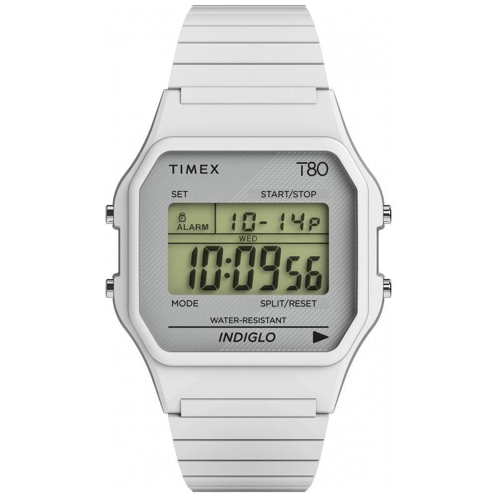 Наручний годинник чоловічий Timex T80 кварцевий White (Tx2u93700)