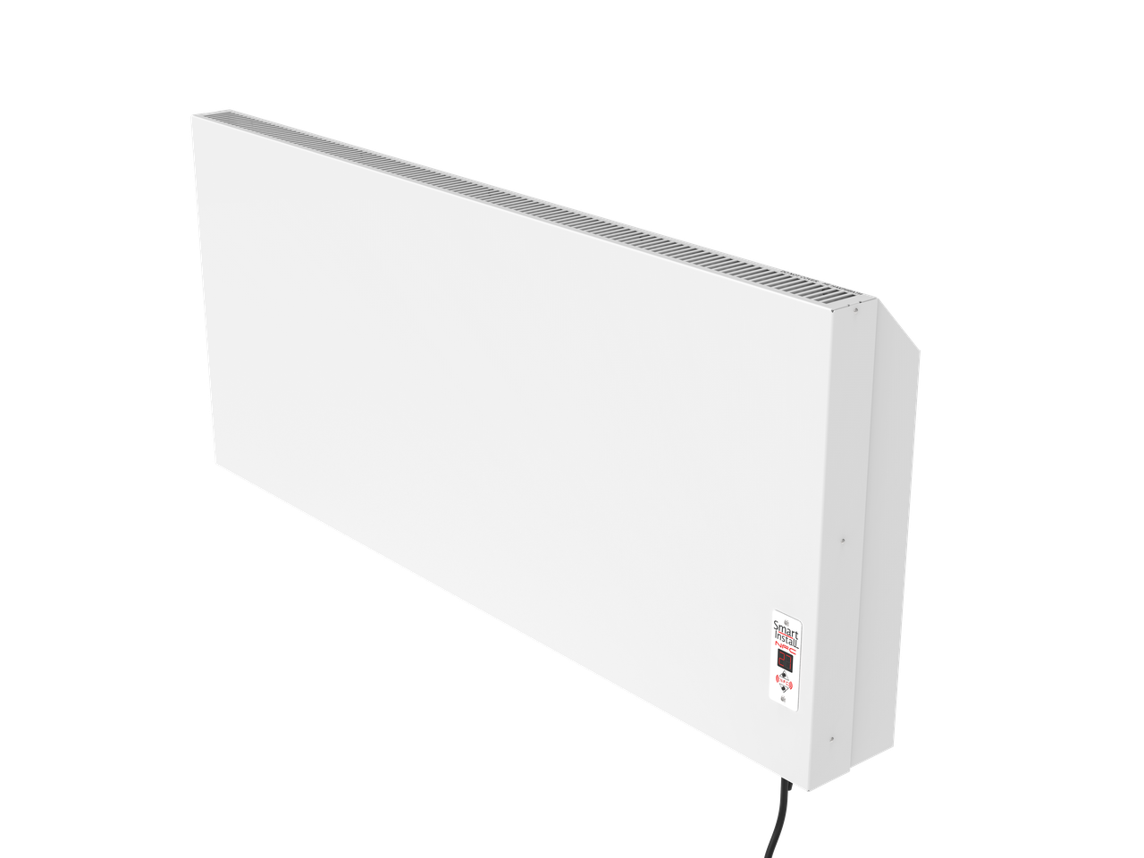 Обігрівач металевий конвекційний Smart Install Model RSL 77 з терморегулятором/електронне керування Білий (MODEL RSLP 77)