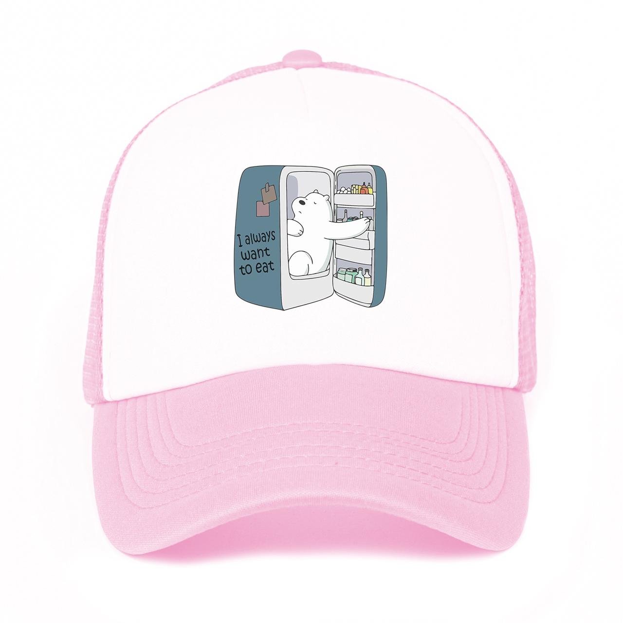 Кепка тракер детская We Bare Bears Розовый (33404-2907-PK)