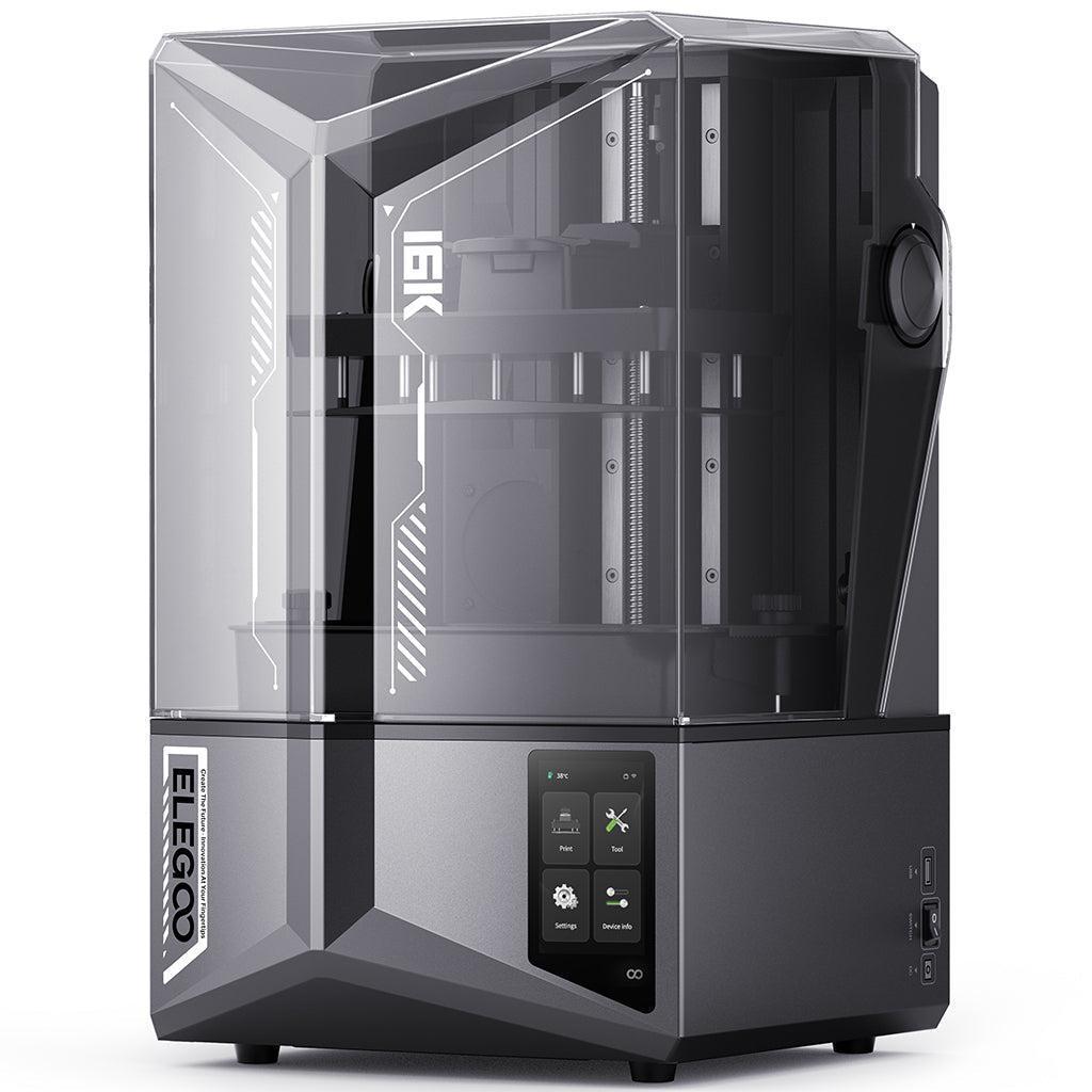 Фотополимерный 3D-принтер ELEGOO Saturn 4 Ultra 212x118x220 мм 150 мм/ч LCD 10" 16K 4" TouchScreen Wi-Fi