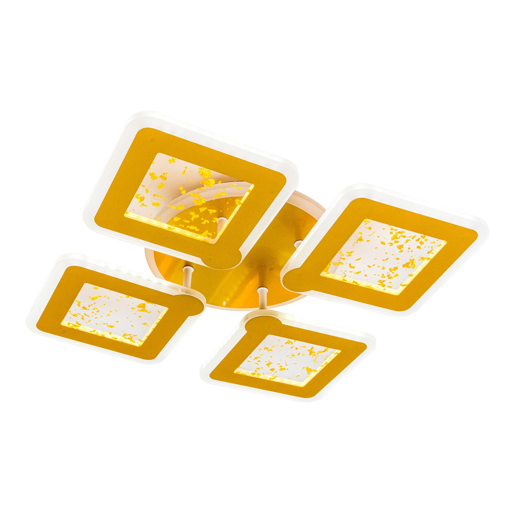 Люстра светодиодная с пультом Valeso V K39977-4+1 GD (000036413) - фото 2