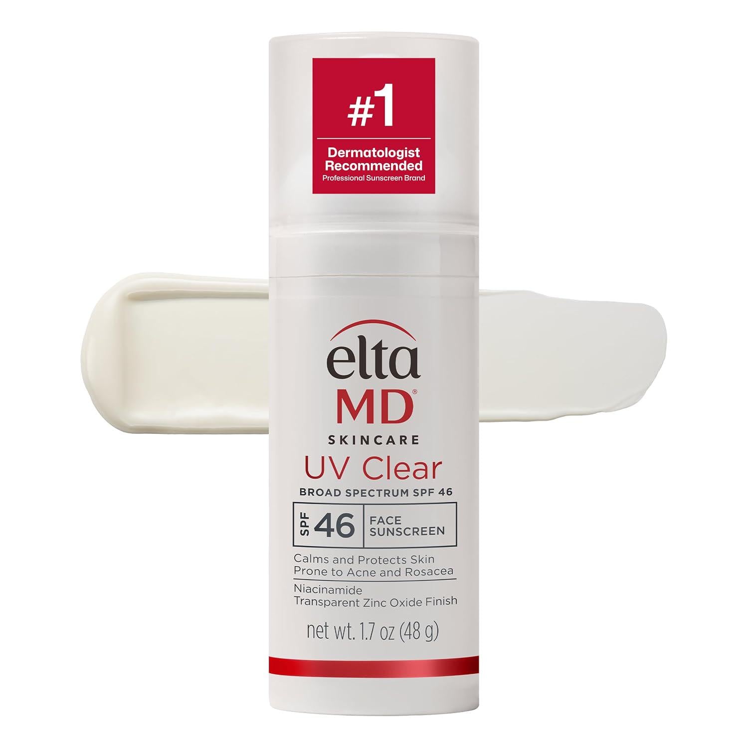 Сонцезахисний крем для обличчя EltaMD UV Clear SPF46 02 Untinted 48 мл
