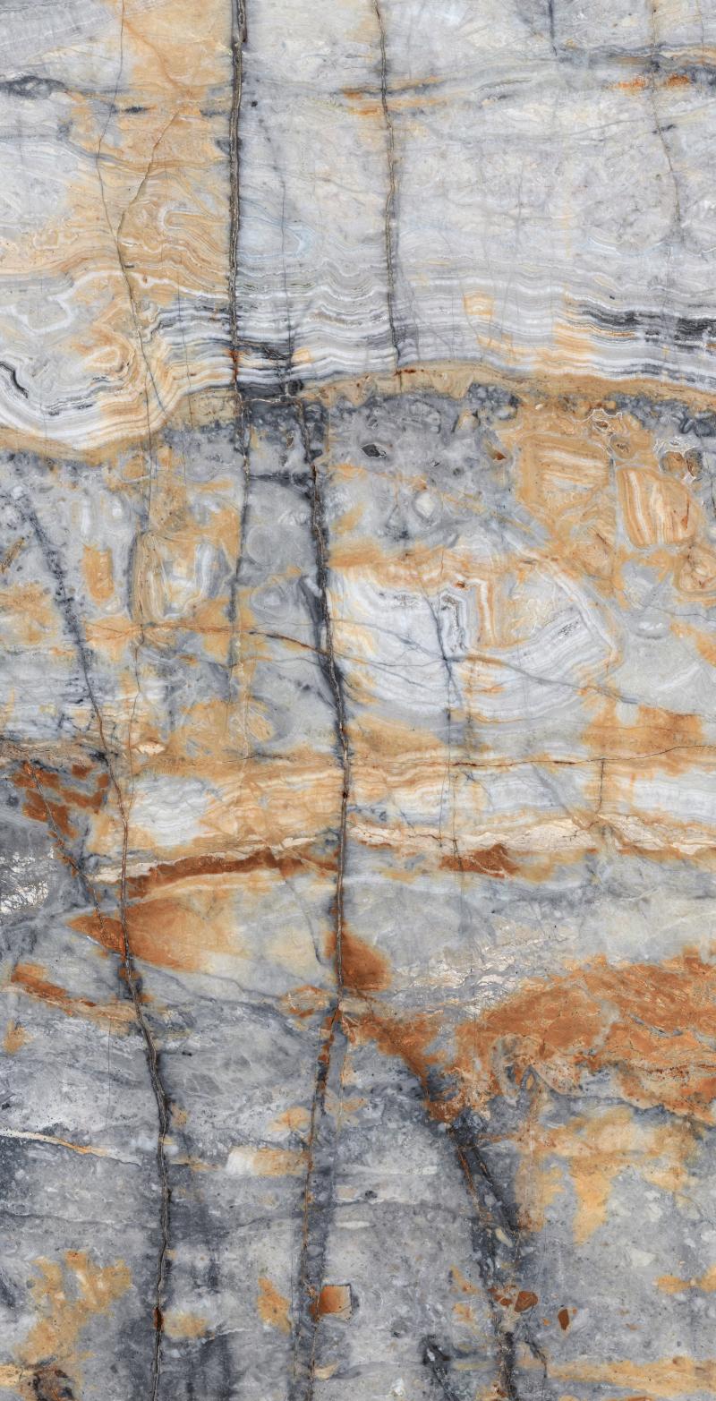 Керамічна плитка полірована Blue Jeans Qua Granite 60x119,5x0,9 см Сірий (12914541) - фото 1