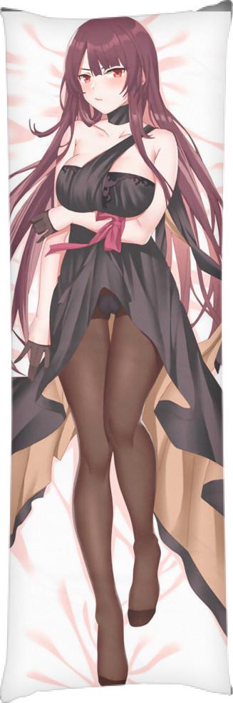Подушка дакимакура Girls Frontline 60x180 см (14097815)