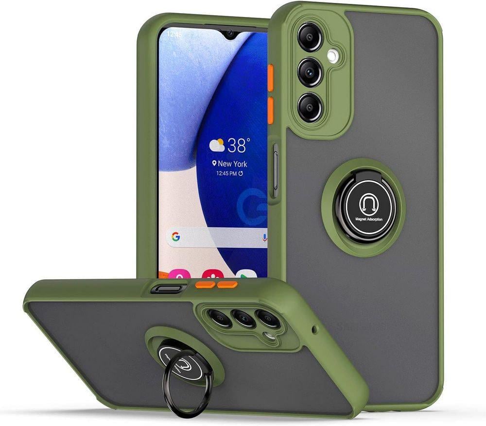 Захисний чохол MatteLuxe Samsung Galaxy A05s A057 (з кільцем) Khaki (35032-17) Захисний чохол MatteLuxe Samsung Galaxy A05s A057 (з кільцем) Khaki (35032-17)