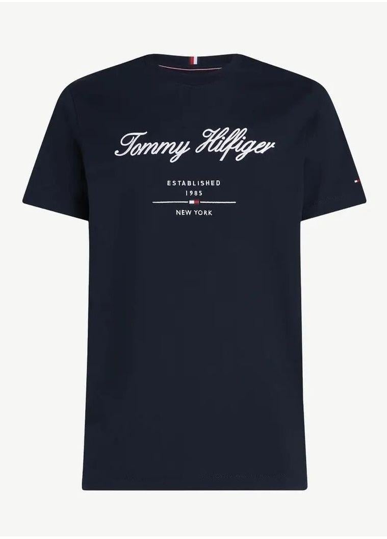 Футболка чоловіча Tommy Hilfiger SCRIPT LOGO TEE BRAND LOVE TH-1096NV 2XL