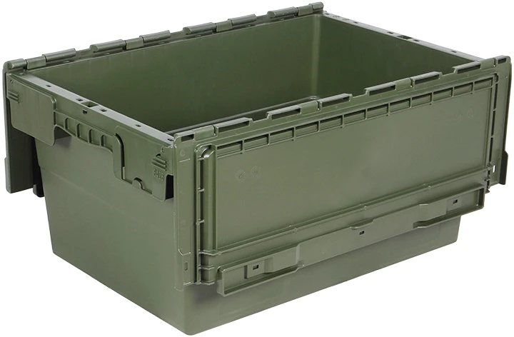 ᐉ Ящик пластиковий N6428-ALC тип 1 600x400x295 мм Оливковий