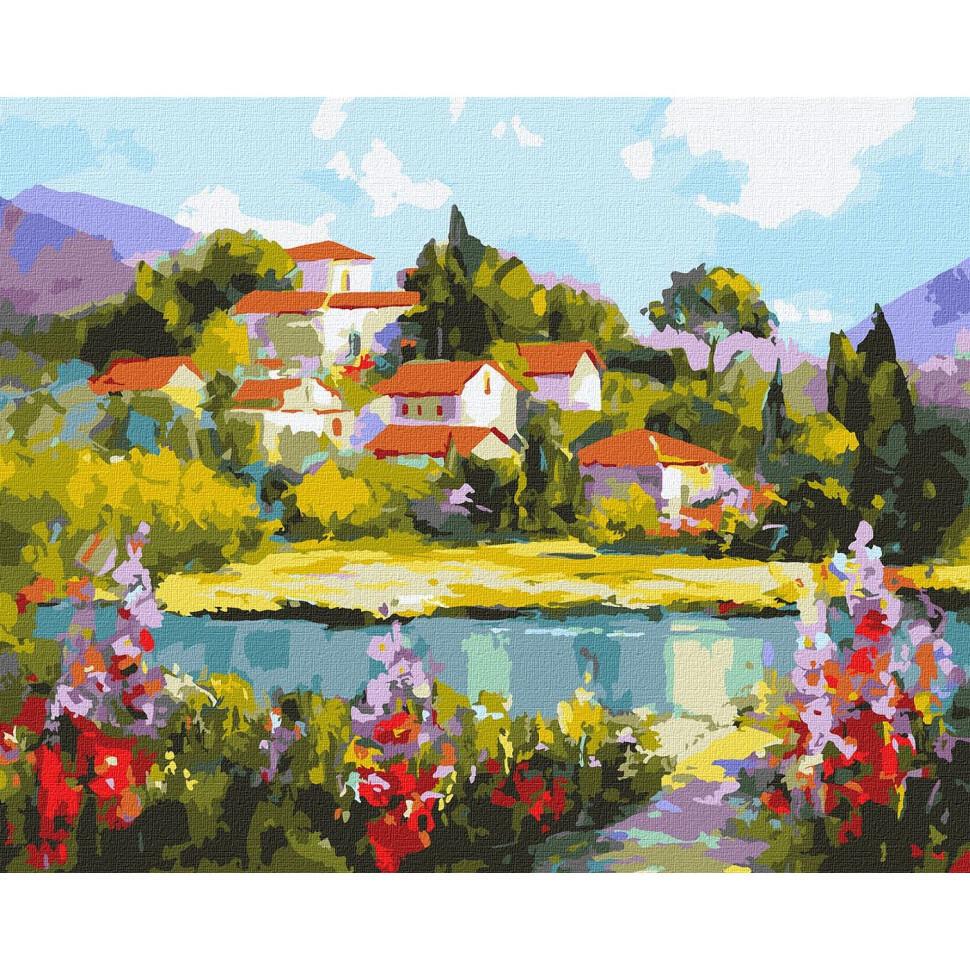 Картина по номерам Идейка Уютная гавань 40x50 см (KHO2816)