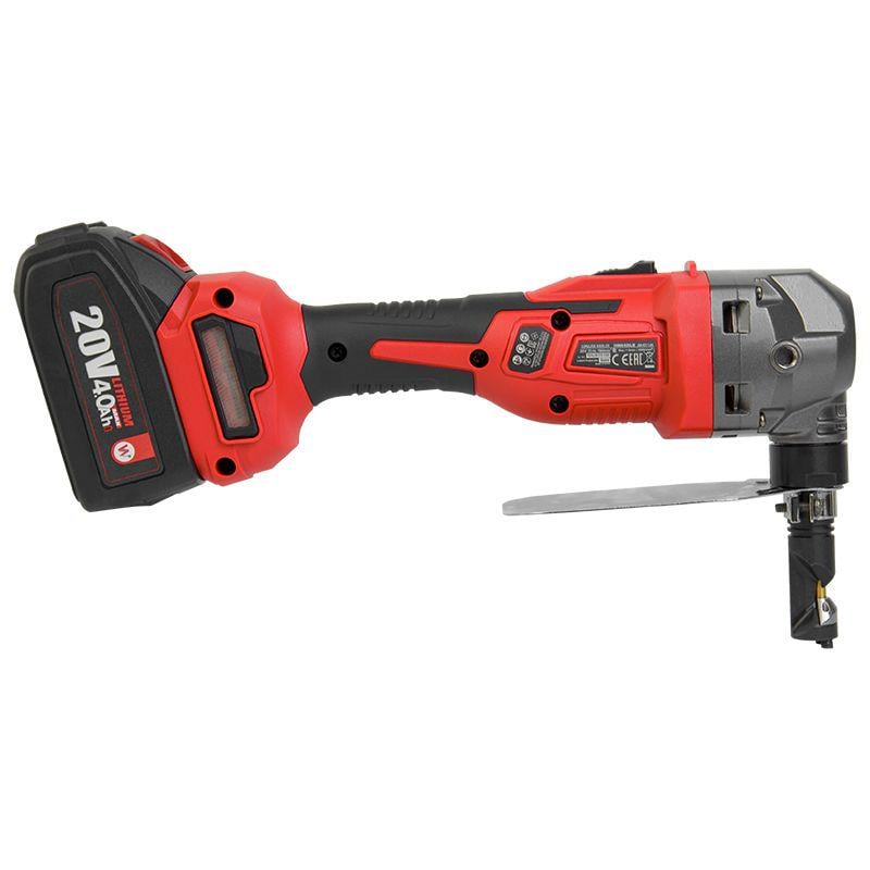 Электроножницы аккумуляторные по металлу высечные Worcraft CHMN-S20LiB с аккумулятором 4А и зарядным (43253) - фото 3