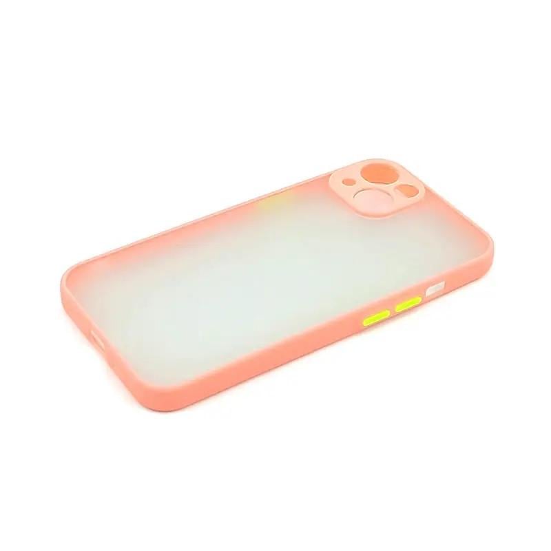 Силіконовий Чохол Накладка Avenger Totu Series Separate Camera iPhone 13 Pink