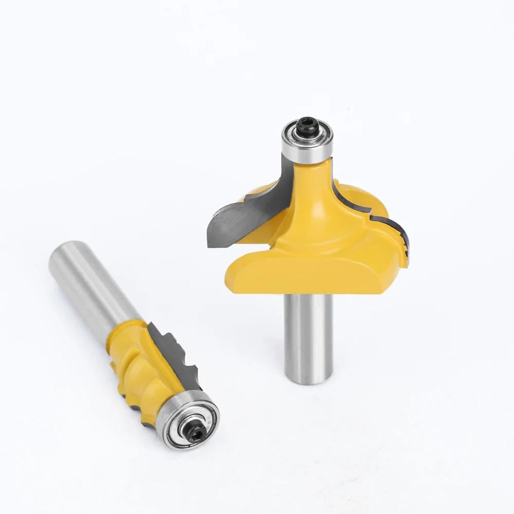 Кромочные фрезы по дереву фигурные с подшипником хвостовик 12 мм 2 шт. (F590) - фото 3 Кромочные фрезы по дереву фигурные с подшипником хвостовик 12 мм 2 шт. (F590) - фото 3