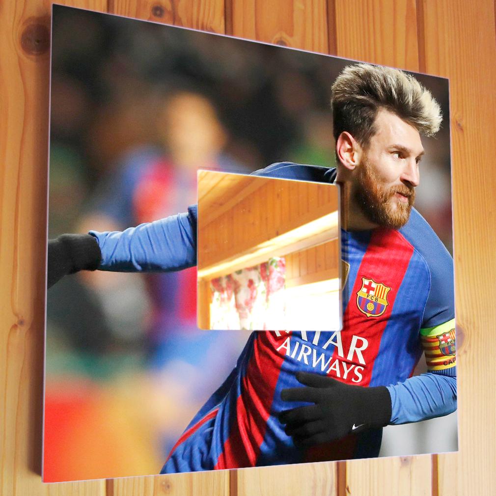 Зеркало декоративное Лионель Месси 260х260 мм (M03103)