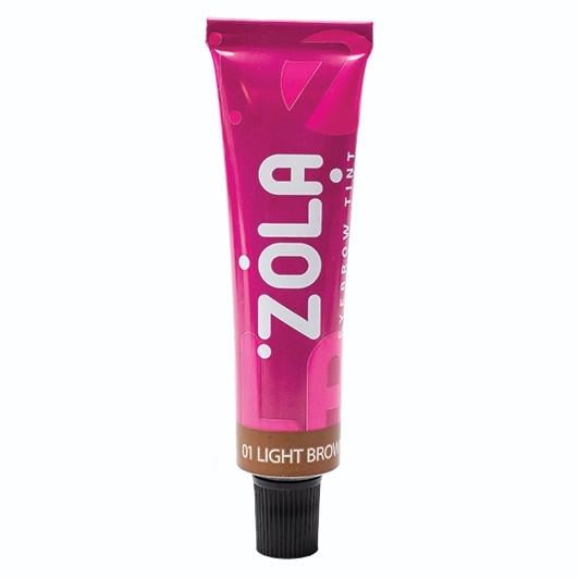 Краска для бровей с коллагеном Zola Eyebrow Tint With Collagen 15 мл 01 Light Brown (011175)