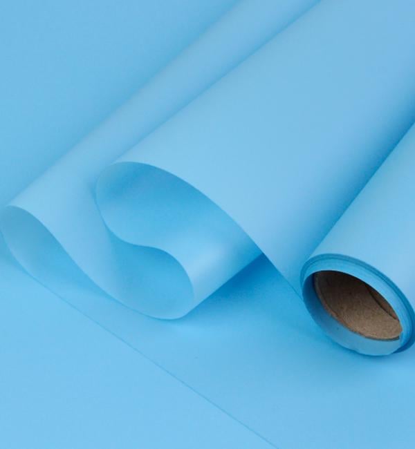Калька однотонна в рулоні 4754 0,6x8 м Блакитний (10232)