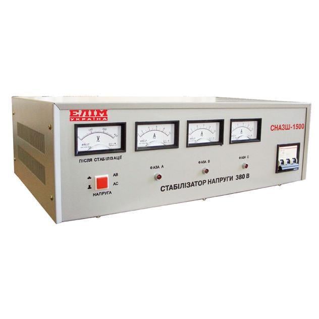 Стабілізатор напруги трифазний СНАЗШ-1500 (29924319)
