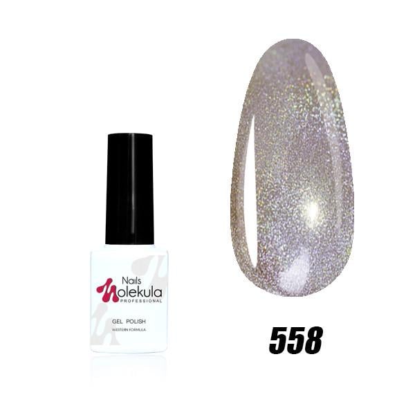 Гель-лак Nails Molekula holographic collection №558