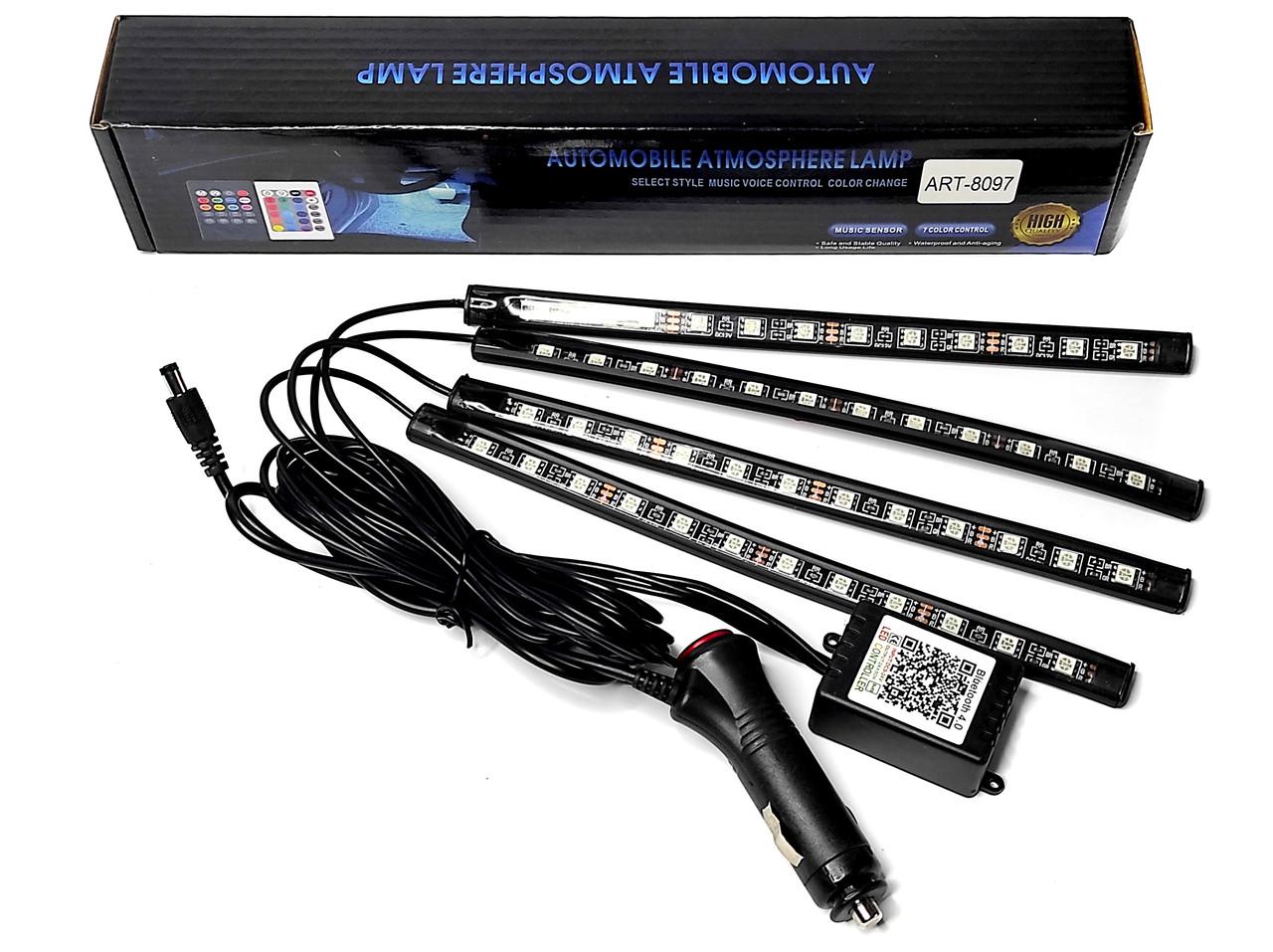 Підсвітка для салону автомобіля RGB з мікрофоном (2145185195)