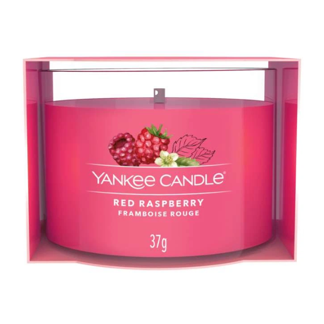 Ароматична свічка Yankee Candle Red Raspberry Mini 37 г (5038581125725)