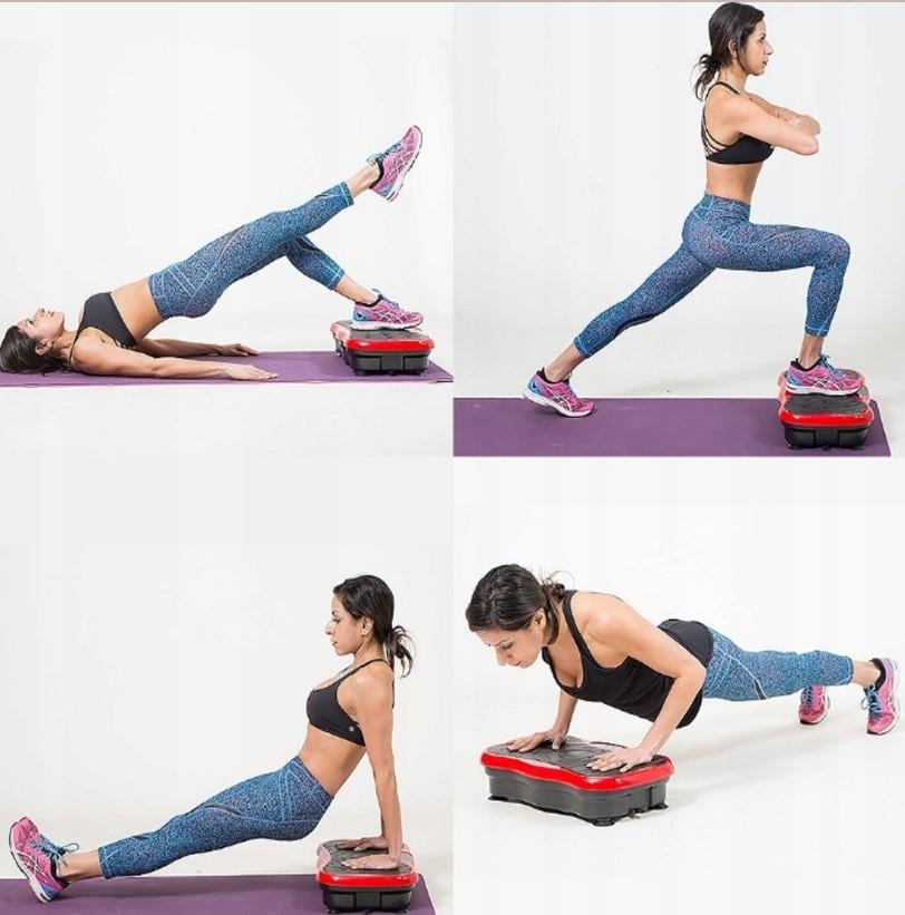 Степ-платформа вибрационная DH Line с пультом дистанционного управления (1187) - фото 9