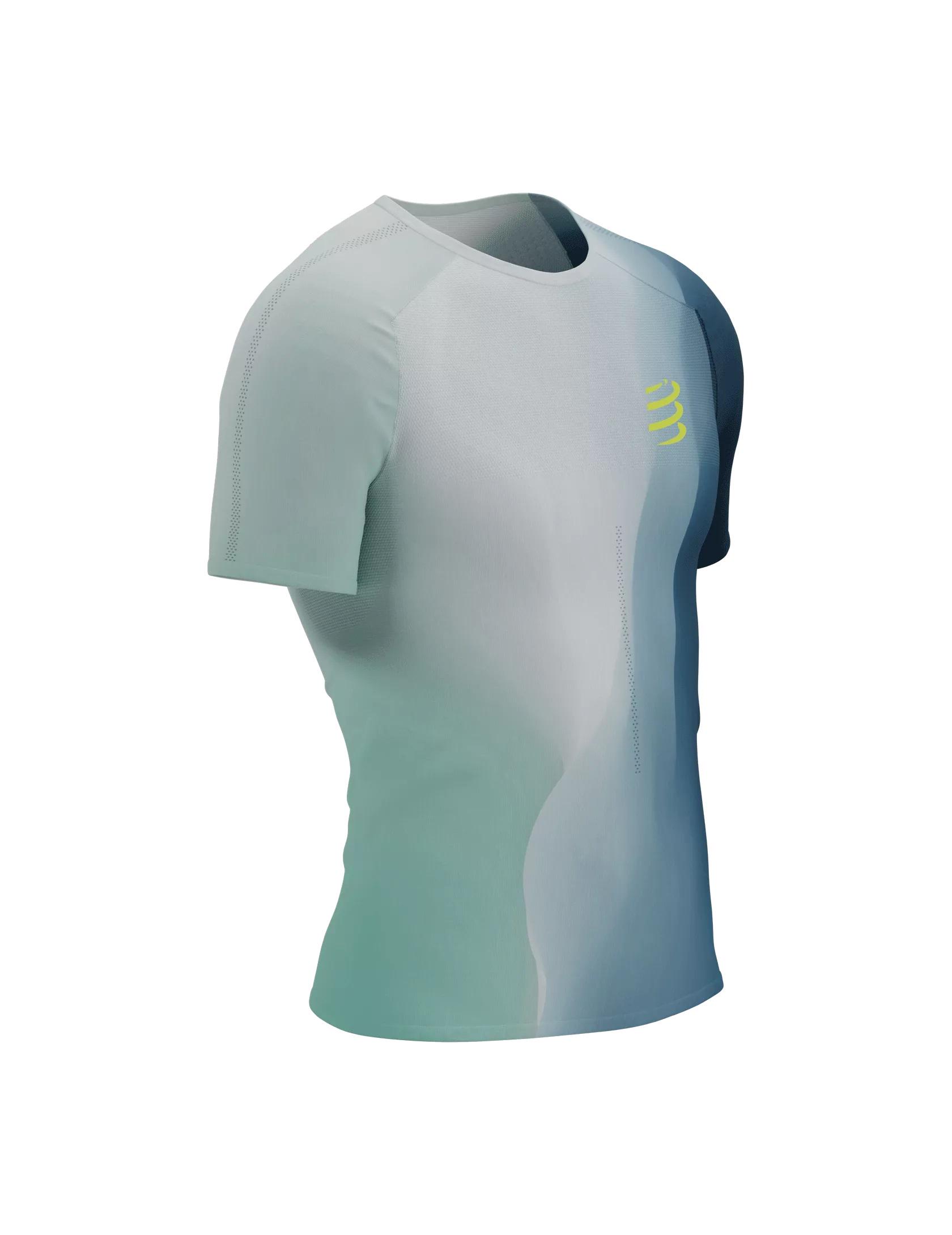 Футболка мужская Compressport Performance SS Tshirt XL Niagara Blue