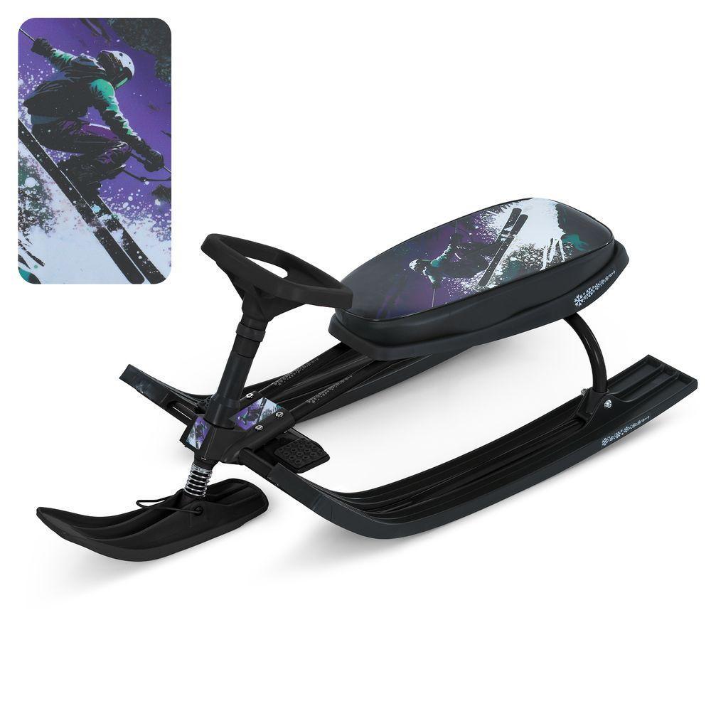 Снегокат детский Bambi MS 1778-4 с мягким сиденьем (2802855006) - фото 2 Снегокат детский Bambi MS 1778-4 с мягким сиденьем (2802855006) - фото 2