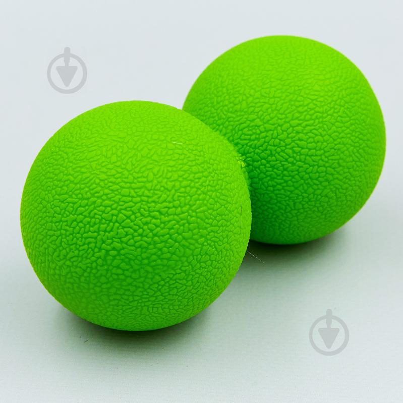Масажер для спини planeta-sport DuoBall MASSAGE BALLL FI-8234 Зелений