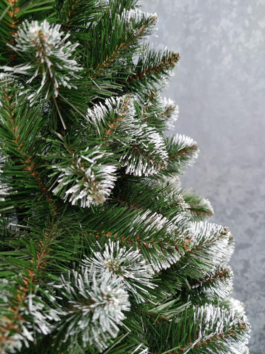 Ялинка Лідія з білими кінчиками 1 м (30244196) - фото 3 Ялинка Лідія з білими кінчиками 1 м (30244196) - фото 3