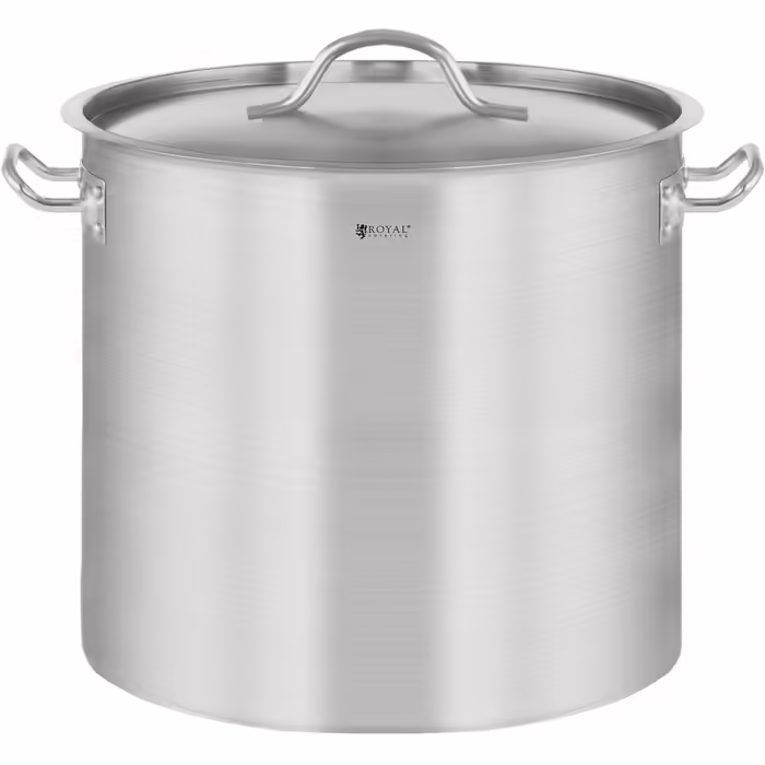 Кастрюля Royal Catering из нержавеющей стали с крышкой 32 см 25 л