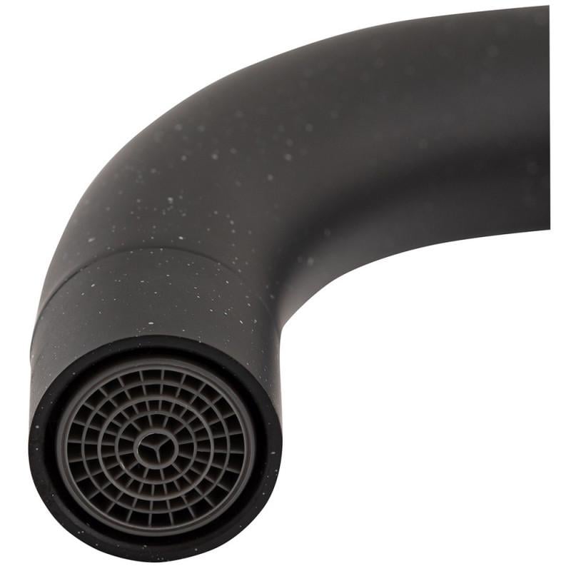 Смеситель Kroner KRP Edelstahl Klassisch-SCH035 Черный матовый (1854990945) - фото 2