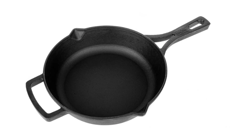 Сковорода-жаровня чугунная Brizoll monolith с литой ручкой 260х60 мм (M2660P)