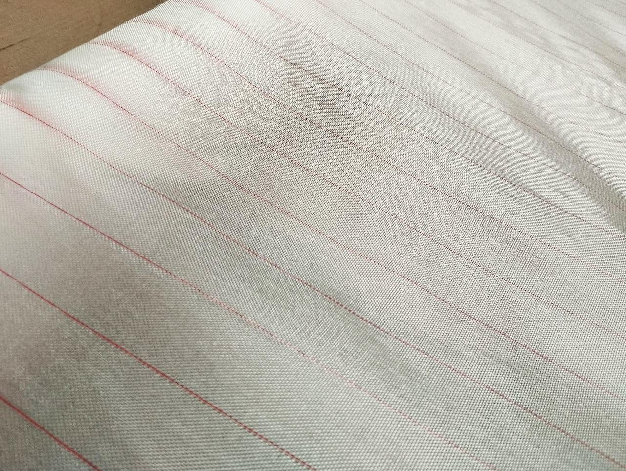 Тканина жертовна для вакуумної інфузії та ламінації PEEL PLY PN6 червона нитка 85 г/м2 ширина 1800 мм