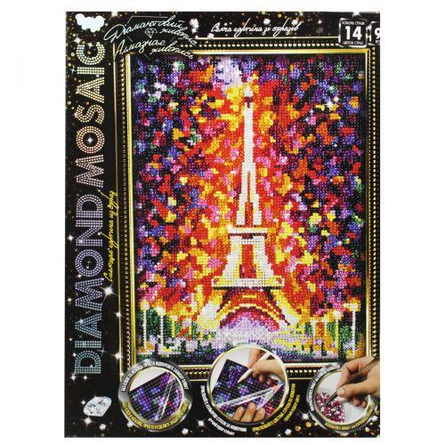 Алмазна мозаїка Danko Toys DIAMOND MOSAIC Ейфелева вежа 30х20 см (9999174987) Алмазна мозаїка Danko Toys DIAMOND MOSAIC Ейфелева вежа 30х20 см (9999174987)