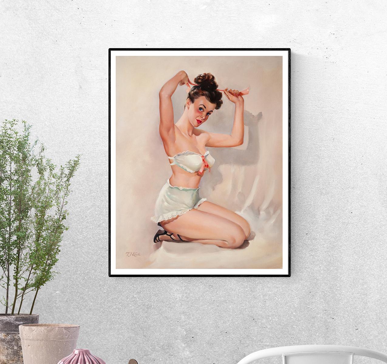 Постер Волосы укладывает. T.J. Kuck формат А-1 (pin_up010209_Poster)