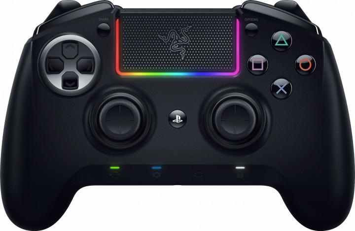 Геймпад Razer Raiju Ultimate для PlayStation 4 вибрация 3 режима тачпад Черный (RZ06-02600300-R3G1)