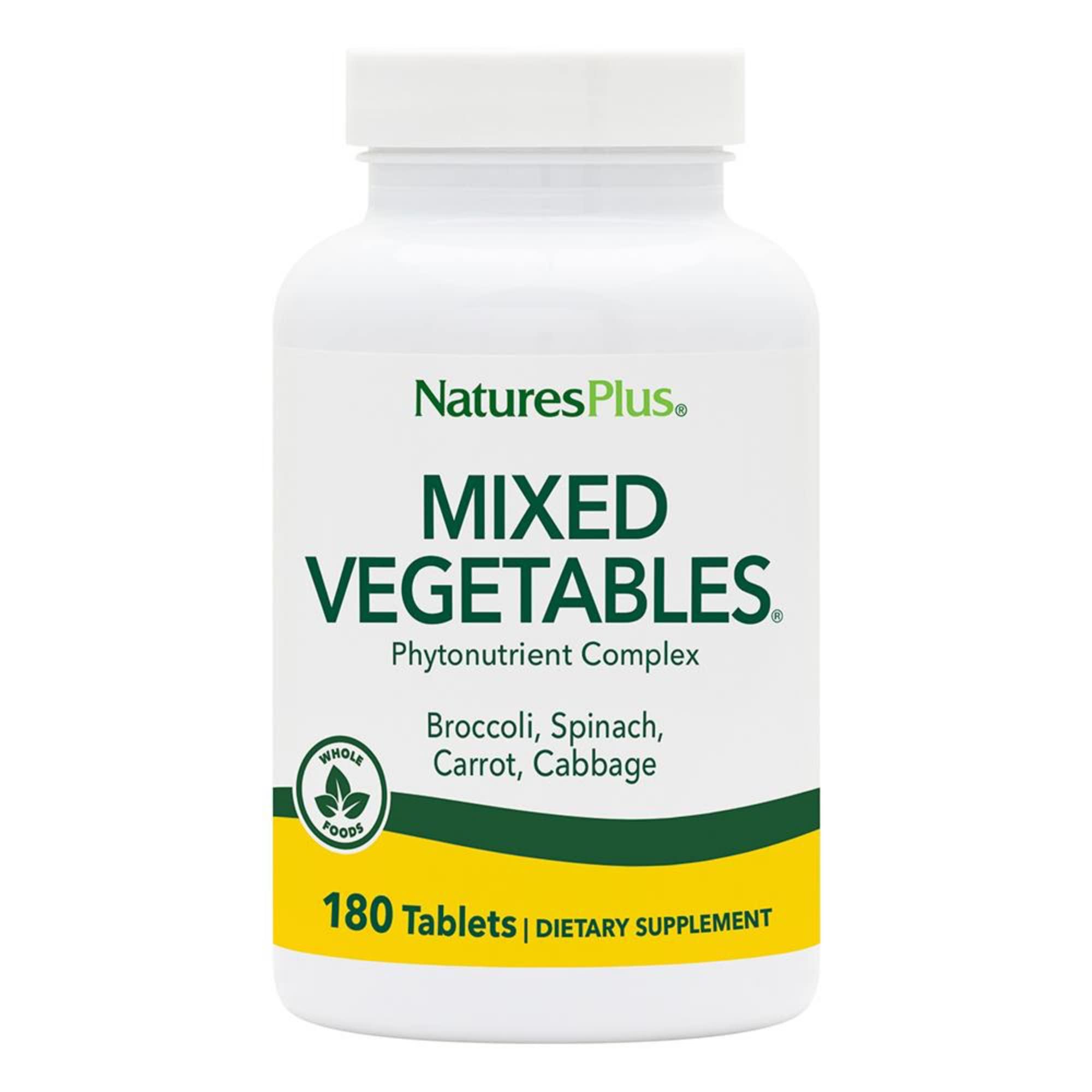 Комплекс овощной Nature's Plus Mixed Vegetables 180 таблеток