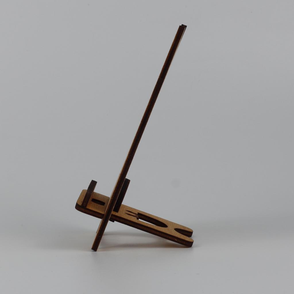 Підставка-тримач для телефону з дерева 18 (03020034) - фото 3 Підставка-тримач для телефону з дерева 18 (03020034) - фото 3