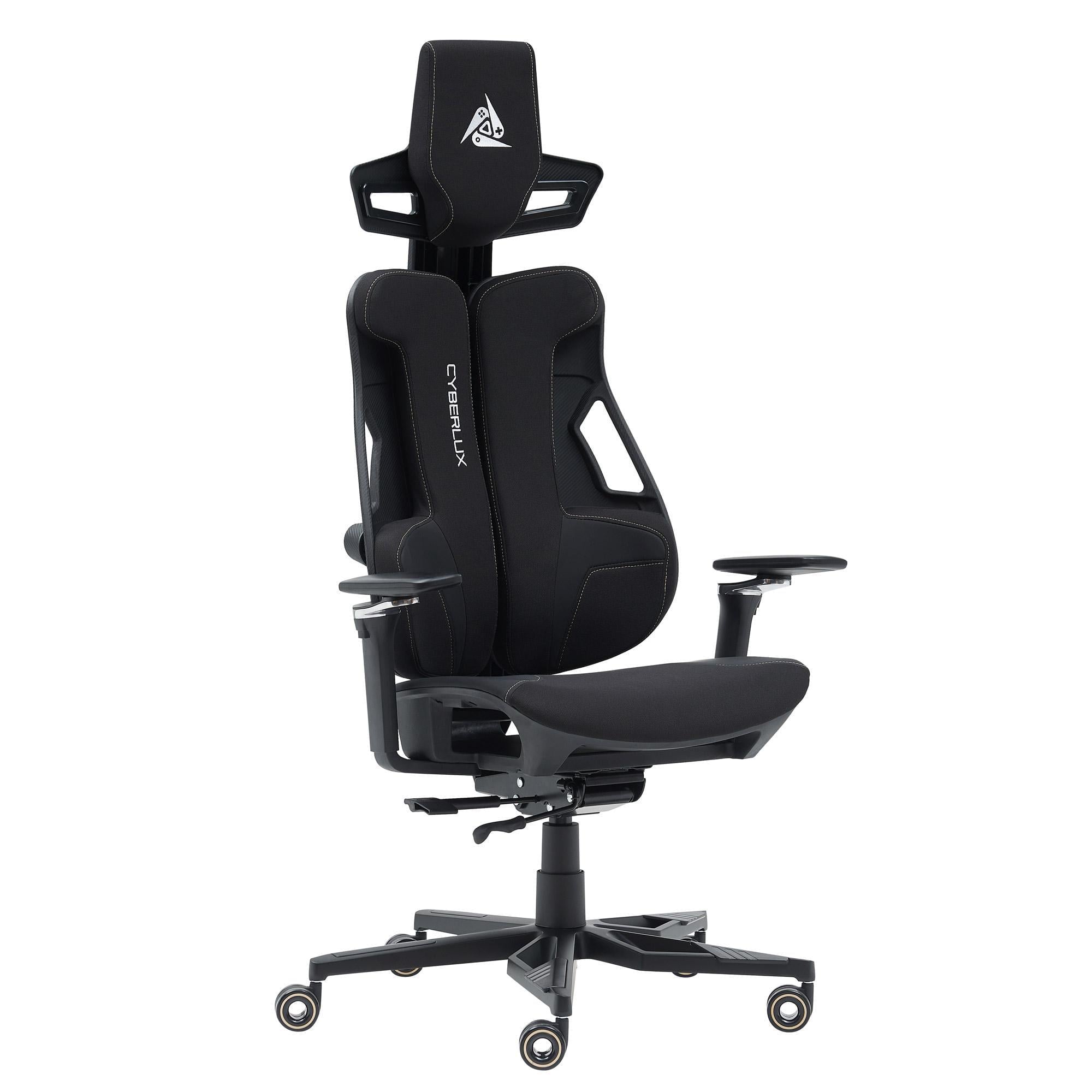 Кресло геймерское Cyberlux V10 Fabric ткань Black (GM- V10 FB)