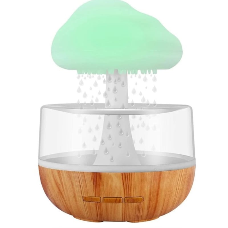 Зволожувач повітря UKC Cloud Rain Humidifier ефект дощу/нічник (23678279)