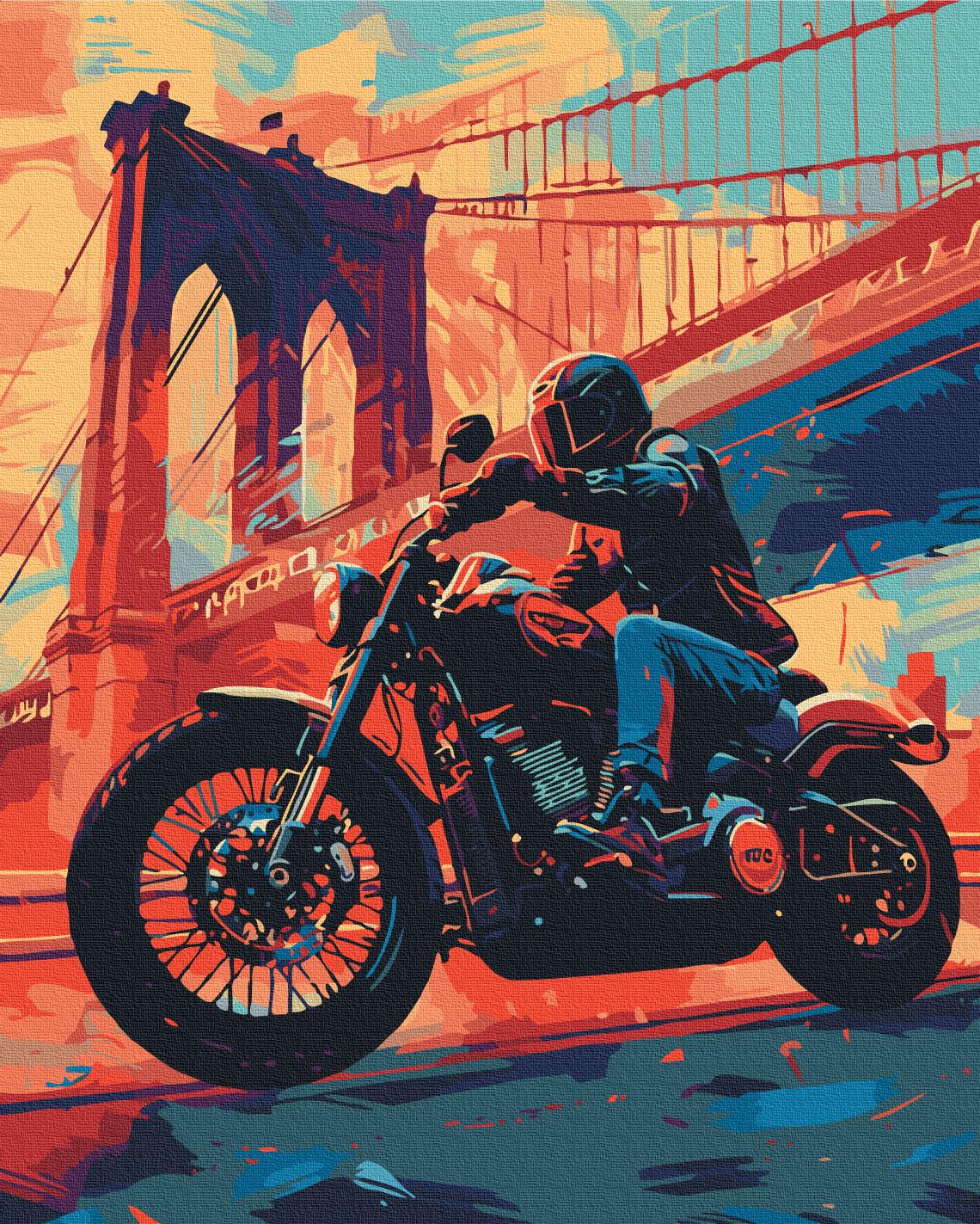 Картина по номерам Brushme Дух города 40x50 см (BS54131)