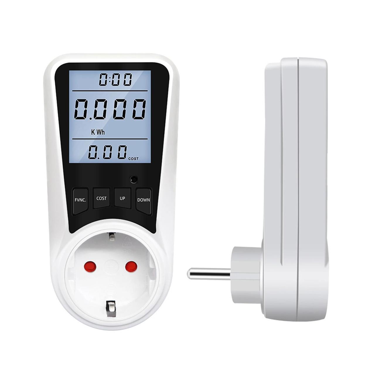 Розетка со счетчиком электроэнергии Intertek KP-PMB09 (7551) - фото 3