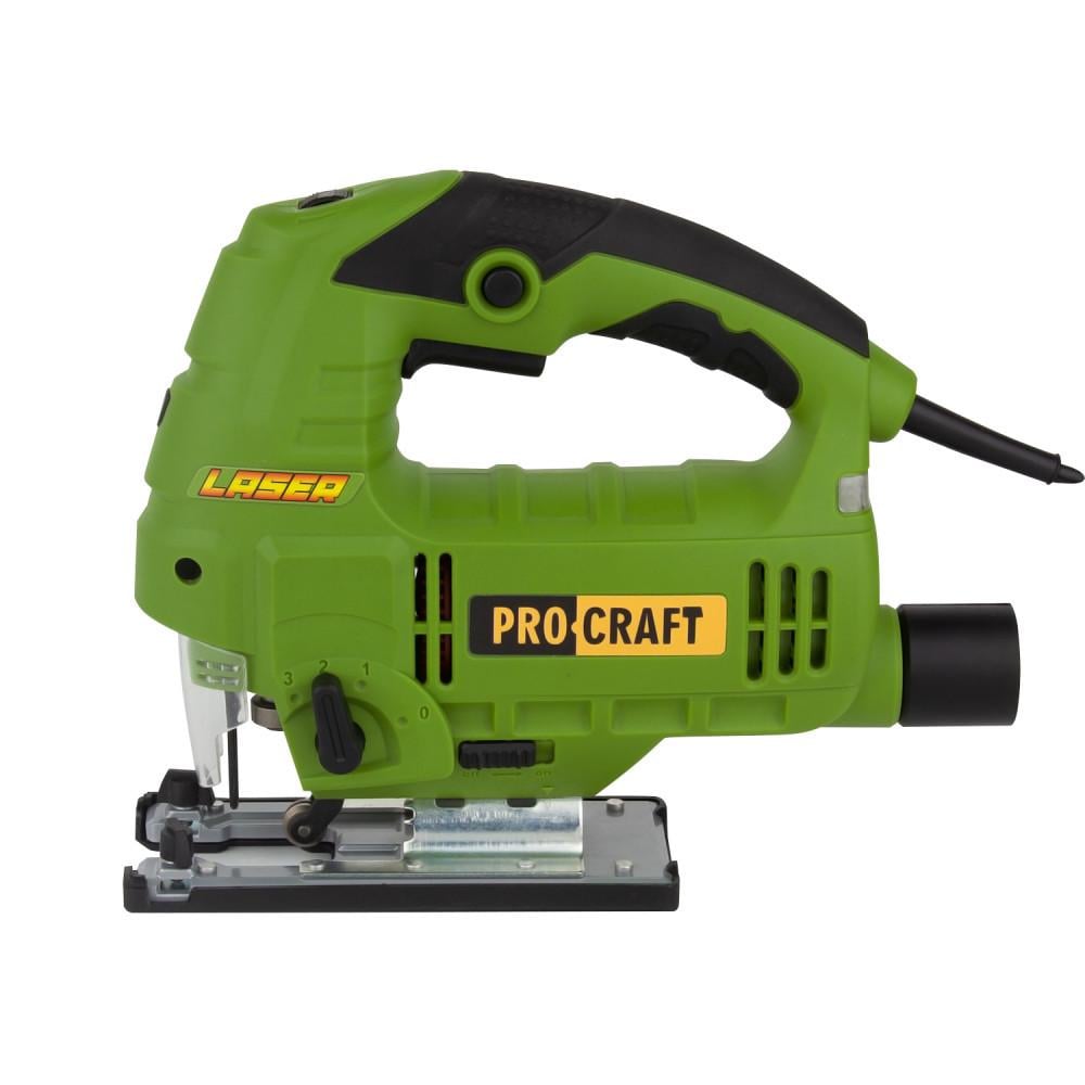 Электролобзик Procraft ST1300 с лазером и подсветкой 800 Вт.