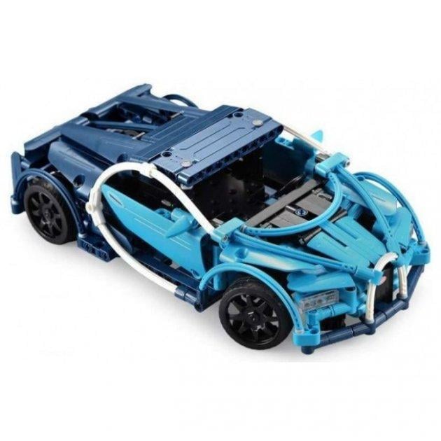 Машинка-конструктор дитяча Bugatti C51053W на радіокеруванні 419 ел. Синій