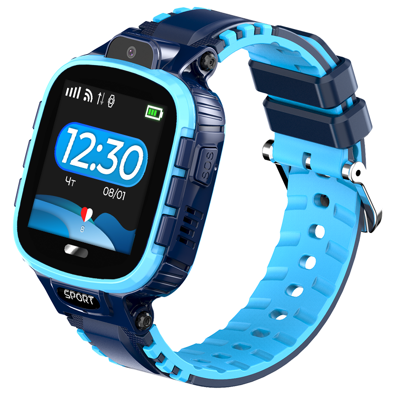 Смарт годинник-телефон дитячій Jetix з GPS DF45 Blue (0000011) Смарт годинник-телефон дитячій Jetix з GPS DF45 Blue (0000011)