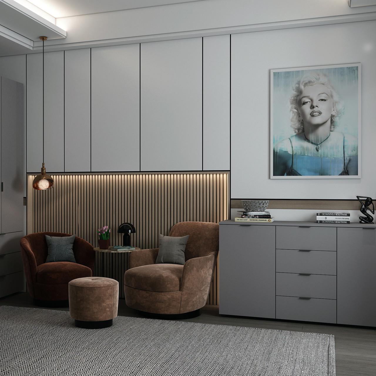 Комод в спальню Doros Рон 5 140х38х81 см Белый (DRS-011301) - фото 4 Комод в спальню Doros Рон 5 140х38х81 см Белый (DRS-011301) - фото 4