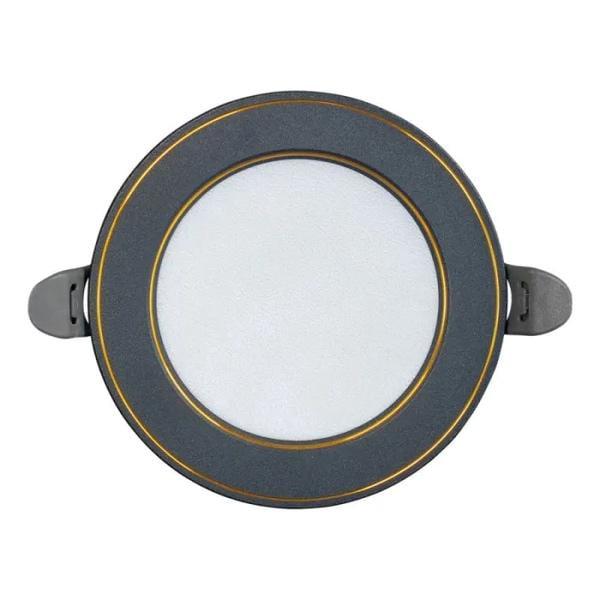 Точечный LED-светильник встроенный Lebron L-DRS-BlG 6W 420 Lm 3000/4100/6500K (28688520)